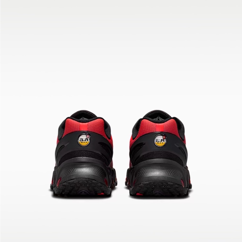 Nike Kids Red and Black Gradient Sneakers - Picture 6 of 9